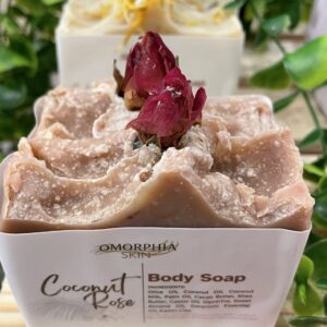 Coconut Rose Soap 3.3oz VAT $13.75